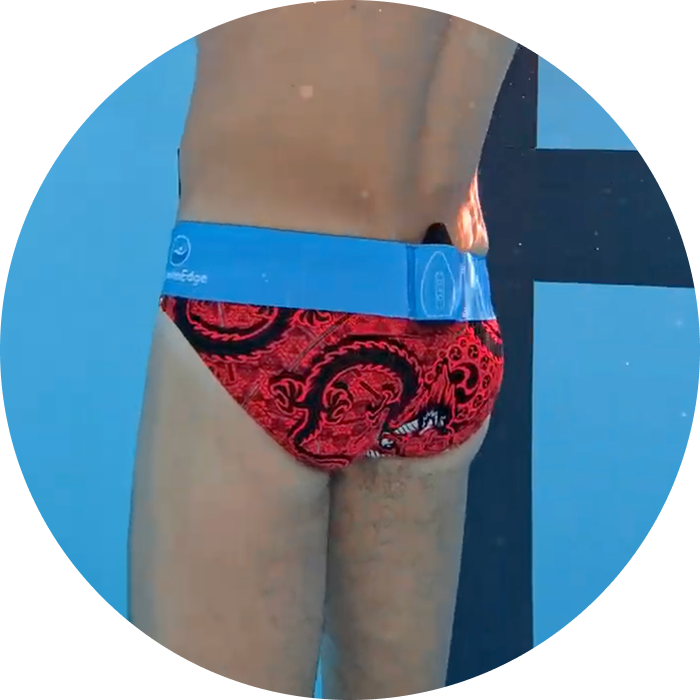MySwimEdge sensor and belt